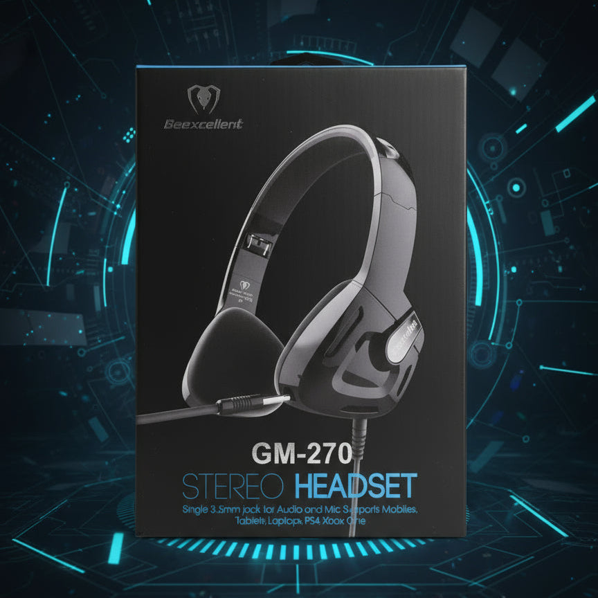 🎮 Beexcellent GM-270 هێدسێتی گەیمینگ ستیریۆ