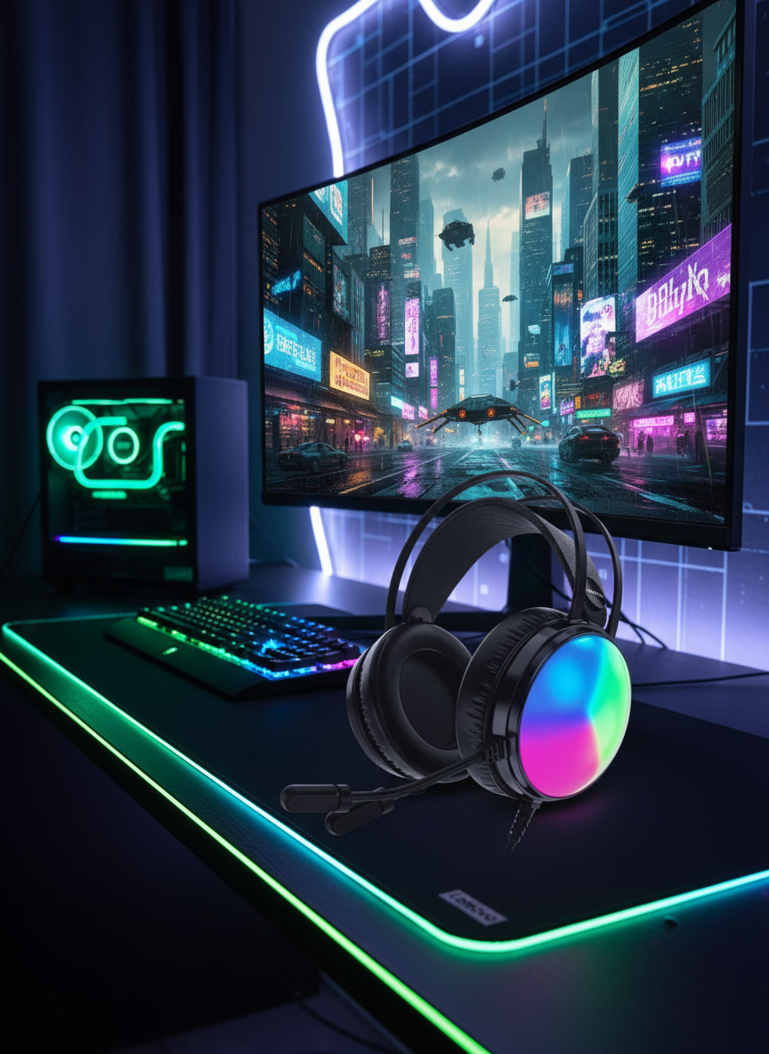 🎧 ThinkPlus G83A هێدسێت - کوالیتی پڕۆفیشناڵ