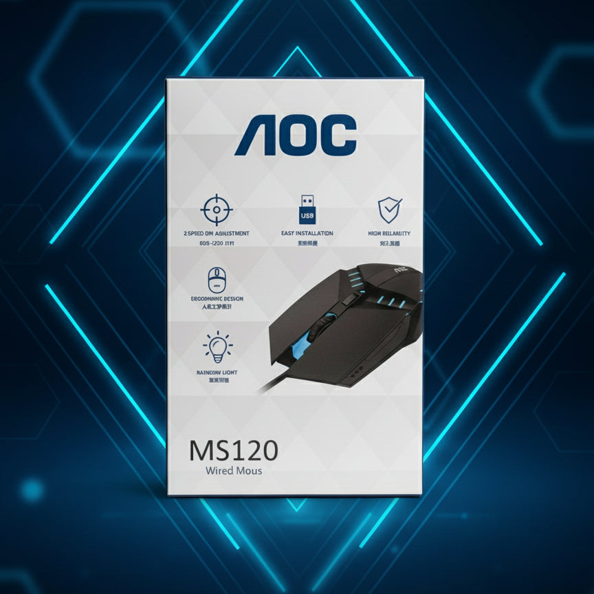 Hand holding a product packaging labeled 'NOV' with 'MS120' in a store setting.