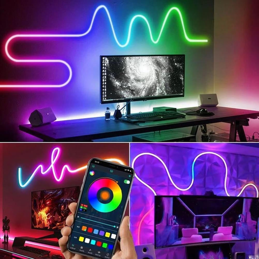 💡 LED Neon Rope Light - ڕووناکی نیۆن