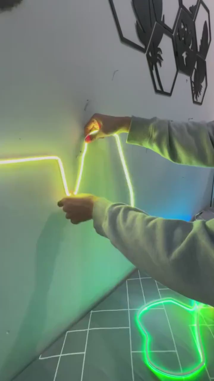 💡 LED Neon Rope Light - ڕووناکی نیۆن